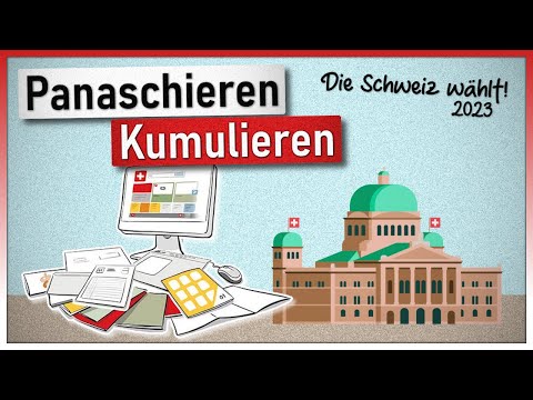Panaschieren und Kumulieren | Die Schweiz wählt! [22. Oktober 2023]