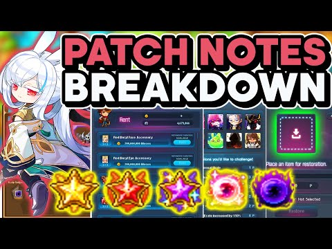 MapleStory Every Little Thing Every Precious Thing Patch Notes Breakdown