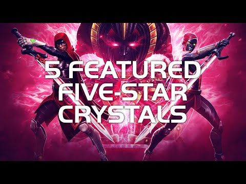 5 x featured Five-Star crystal opening