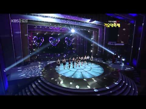09 12 30 가요대축제 소녀시대&브아걸&다비치   I'll be there