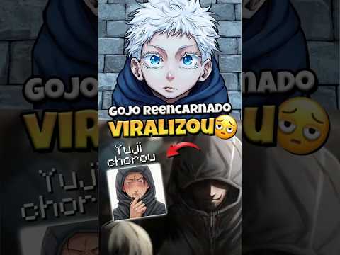 Gojo reencarnado está fazendo todos chorarem...😭 #jujutsukaisen #anime #gojo