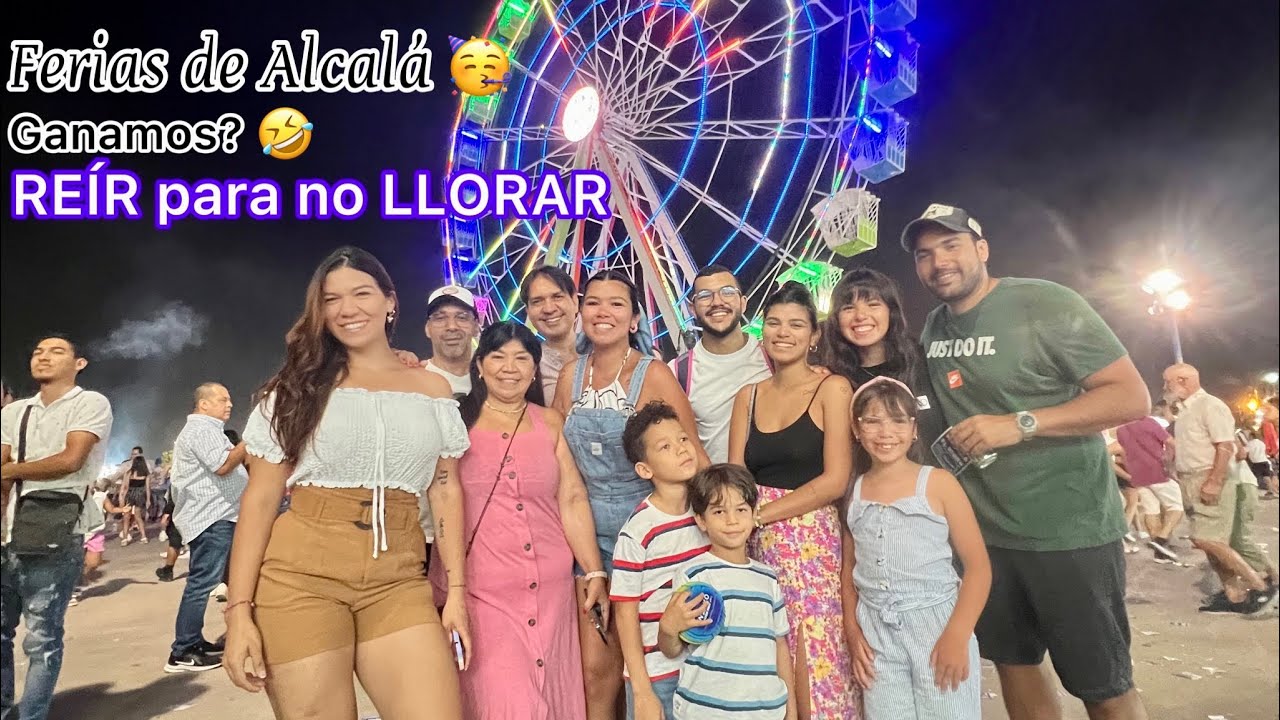 Ferias y Fiestas Alcalá de Henares 2022 con la FAMILIA completa ?? No puedo con la RISA