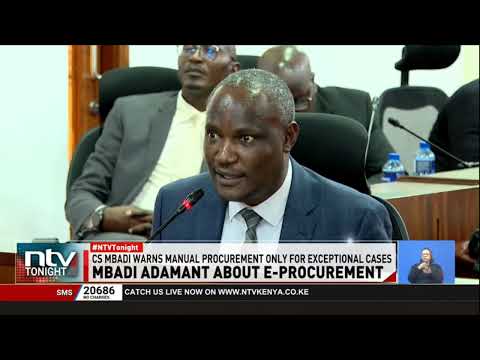 Treasury CS John Mbadi defends e-procurement despite court suspension