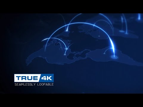 Global Connection Background Stock Motion Graphics