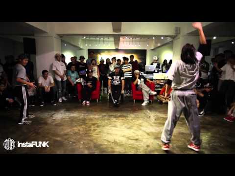 InstaFUNK 2015 Popping & Locking Battle - Carter vs Ramy - Locking Semi-final