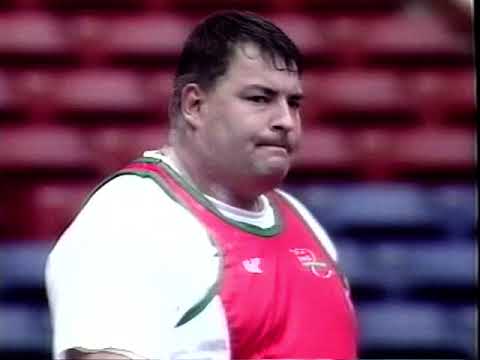 Men's Shot Put Commonwealth Games Kuala Lumpar  Sept 1998