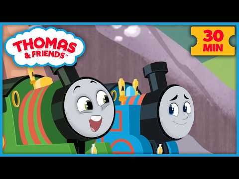 Thomas Works Together With His Friends | Thomas & Friends | 30 Minutes - Kids TV Series, Kingdom Kids Zone - Thomas & Friends
