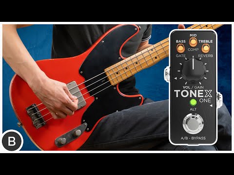 AMAZING MINI AMP SIM PEDAL FOR BASS | IK Multimedia ToneX One