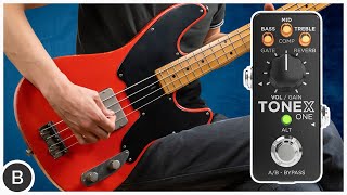 Video thumbnail for AMAZING MINI AMP SIM PEDAL FOR BASS | IK Multimedia ToneX One by BassTheWorld.com