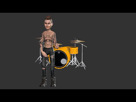 Iclone Character punk and motion pack include