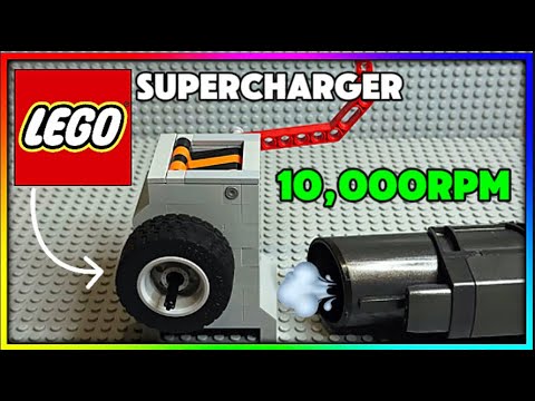 10,000 RPM Lego engine😱(tutorial)