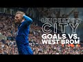 Leicester City Goals vs. West Bromwich Albion