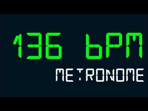 136 BPM (Beats Per Minute) Metronome