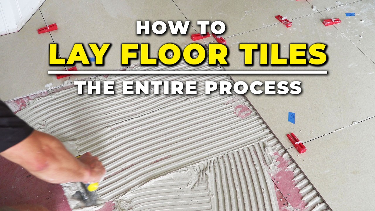 How to Tile a Floor (Start to Finish)