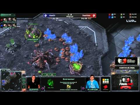 Cuartos de final StarCraft II: Deathfate vs AlaStOr (ZvZ) - Final Cup 3