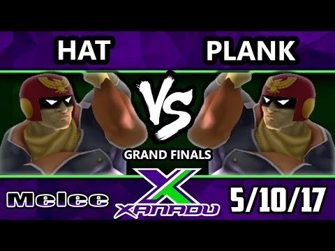 S@X 201 - Hat (Marth, Captain Falcon) Vs. Plank (Falcon, Marth, Sheik) Smash Melee GF - SSBM