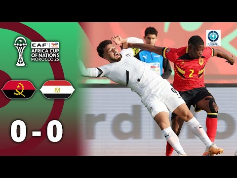Angola vergibt den Sieg - Ägypten bereit fürs Achtelfinale | Angola - Ägypten