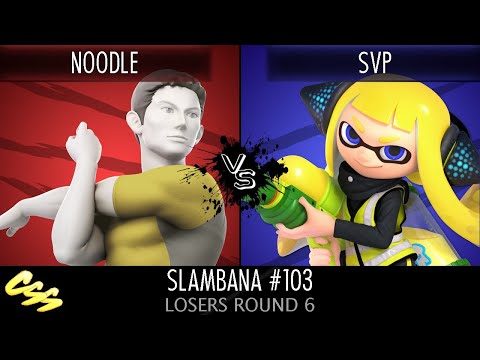[Slambana #103] Losers Round 6: NOODLE (Wii Fit Trainer) vs. SVP (Inkling)