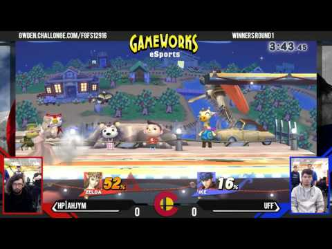 HP | Ahjym (Zelda) Vs. Uff (Ike) - WR1