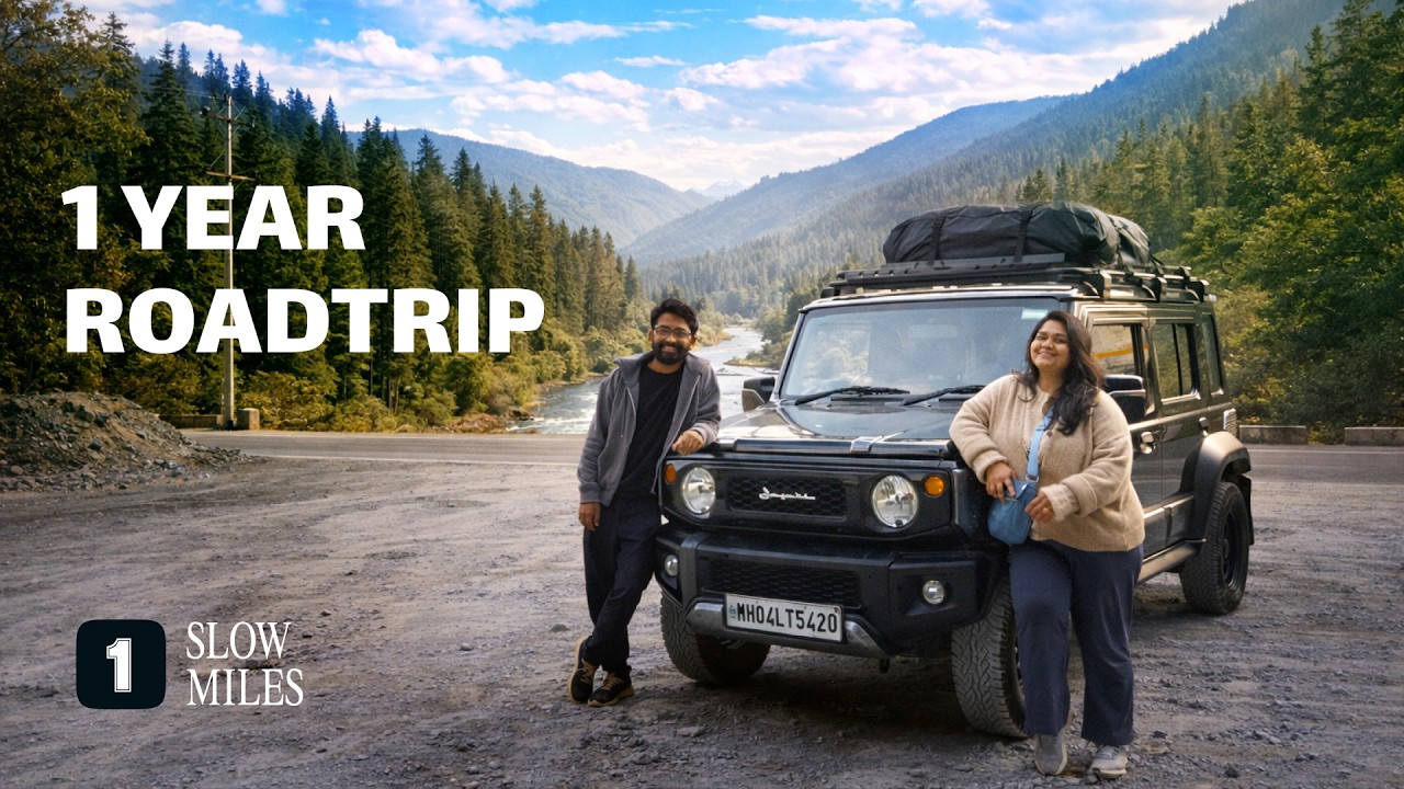 1 YEAR ROADTRIP to Ladakh in our Jimny! Ep 01