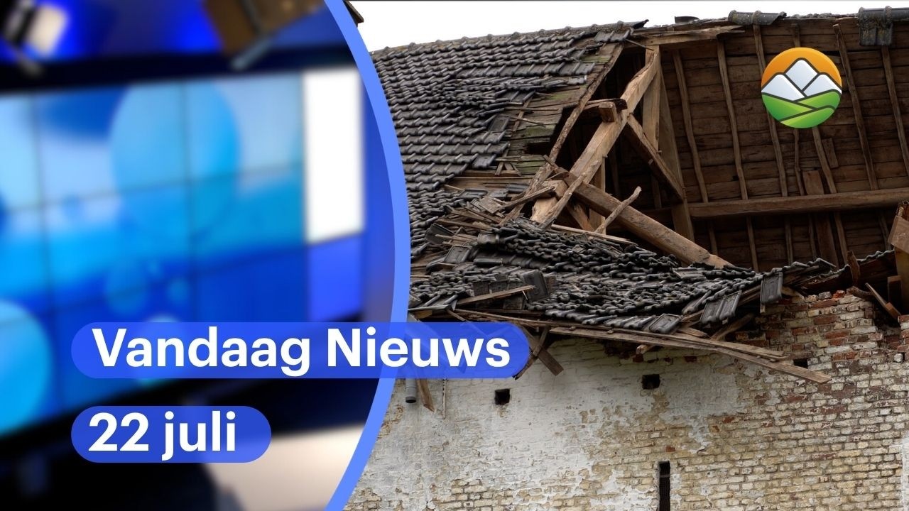 Vandaag Nieuws: omwonenden geschrokken na instorting Cereshoeve in Vaals