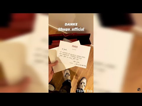 Samra bekommt ein krasses Geschenk von Hugo Boss