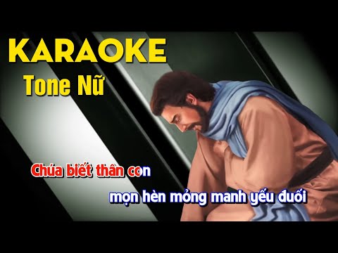 TỰ TÌNH Karaoke Tone Nữ - Beat Tự Tình - Karaoke Thánh Ca | Sáng tác: Soeur M.Tigon