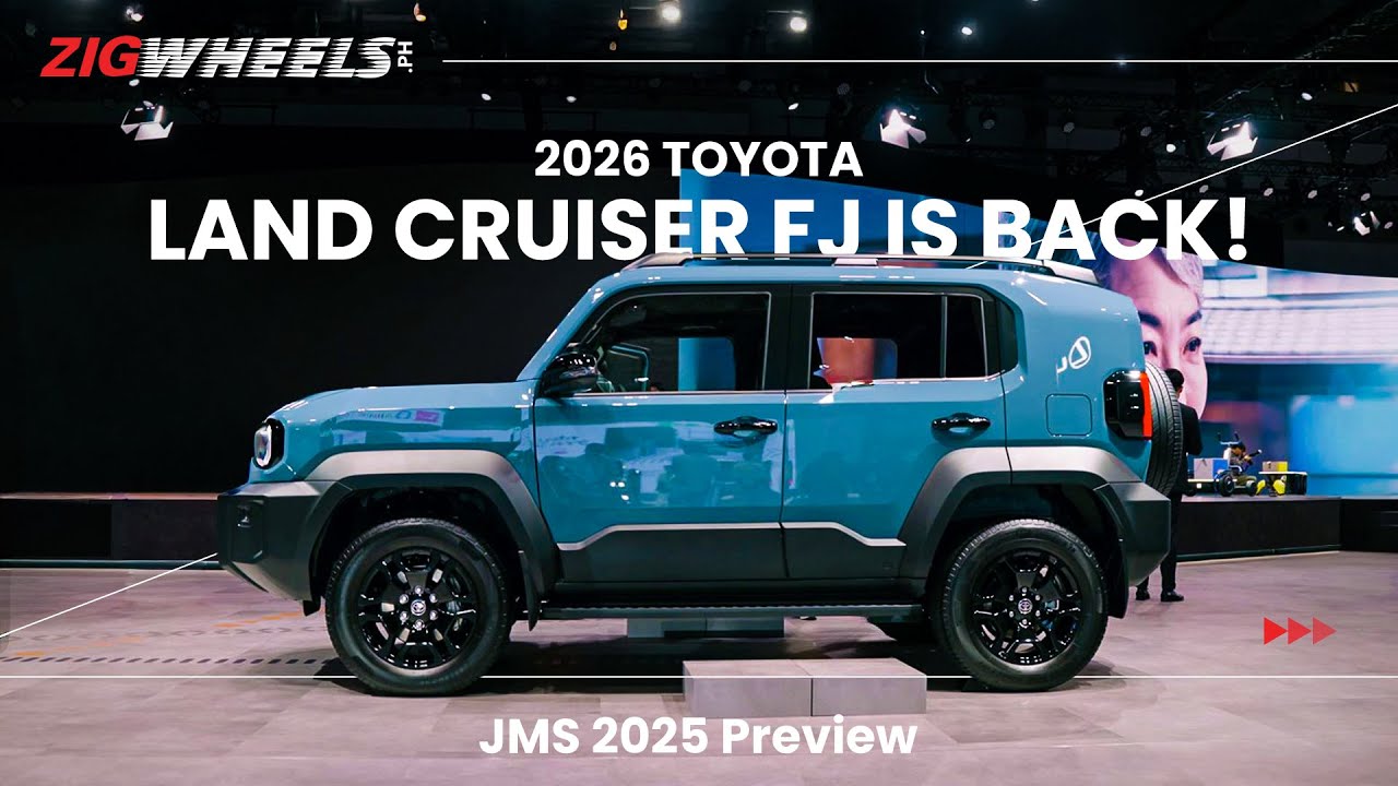 2026 Toyota Land Cruiser FJ Preview | Zigwheels.Ph