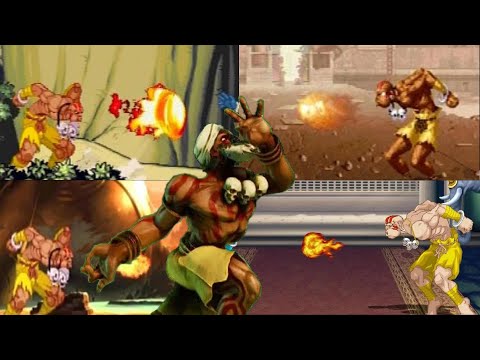 DHALSIM Many YOGA FIRE (video game)