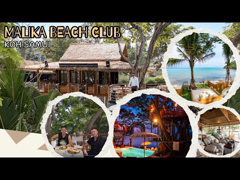 Hidden Gem in Koh Samui? Exploring Malika Beach Club (2025)