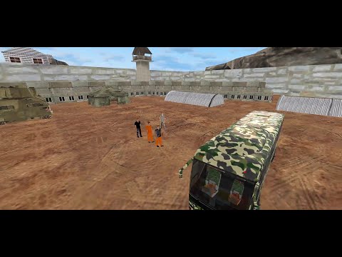Offroad US Army Transport Prisoners Bus Driving (by: play.io) Android Gameplay