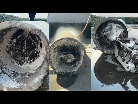 The Chain Armor Defender Nozzle is made for serious pipe cleaning 💥⚙️Designed for 150–400 mm pipes