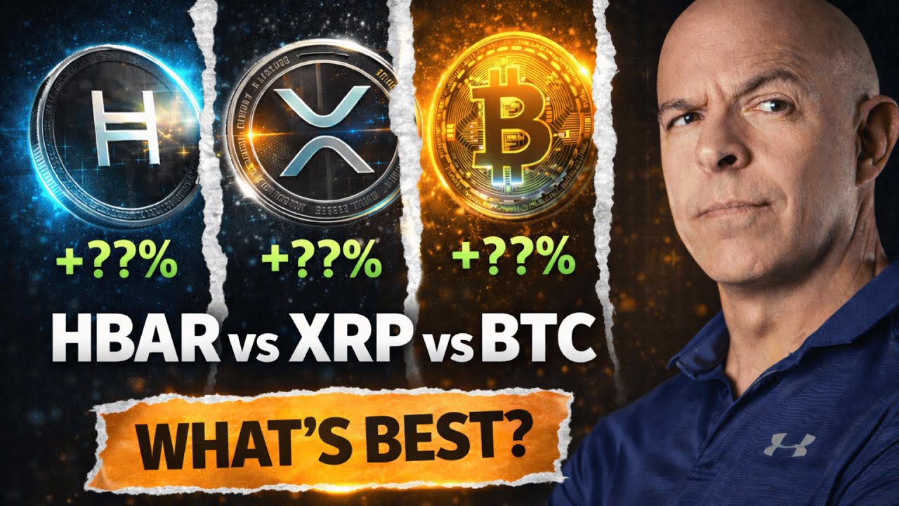 HBAR vs XRP vs Bitcoin — Which Has the Biggest Upside?