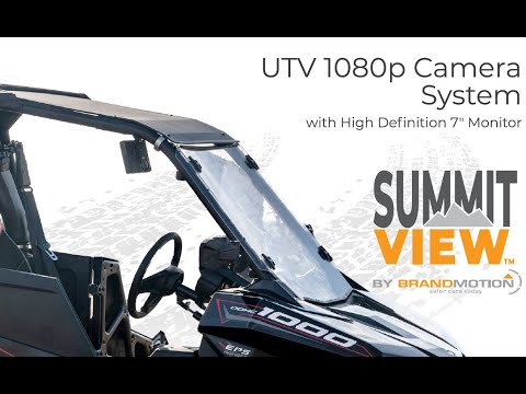 SummitView™ UTV Camera System with High Definition 7″ Monitor Install Video