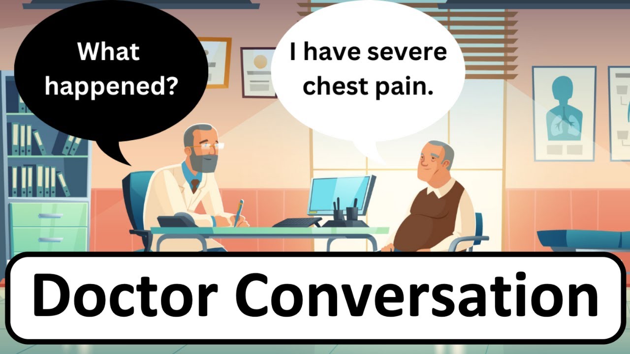 At the Doctors 🏥 English Conversation Practice