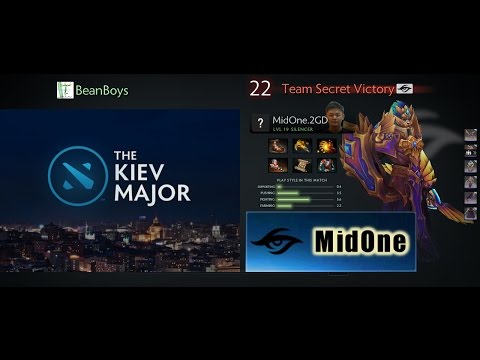 Dota 2 KIEV Major 2017 | EU Qualifier | Secret.MidOne - Silencer