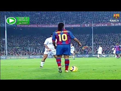 Ronaldinho 2004/05 👑 Ballon D’Or Level Skills, Goals, Dribbling & Tricks