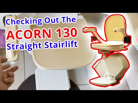 One Of The WORLDS Most Popular Stairlifts! Acorn 130 Straight Stair Lift Review Demonstration.