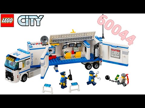 LEGO City 60044 Mobile Police Unit  Unboxing Speed Build Review