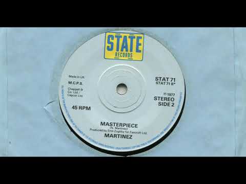 MARTINEZ (NIGEL MARTINEZ) / MASTERPIECE / 1977 / B-SIDE / 7'' VINYL