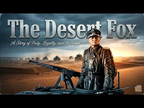 The Desert Fox: The Story of Rommel (1951) - American War Film| The Best Classic Films Series #1080p