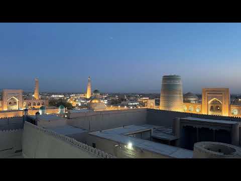 Sunset in Khiva