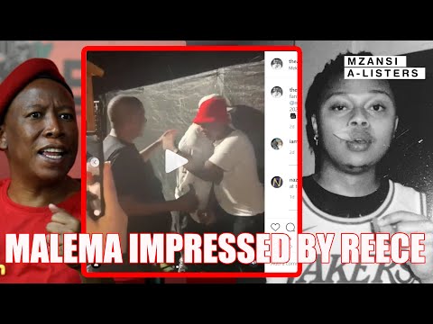 WATCH: JULIUS MALEMA Salutes A-REECE After A Good Performance