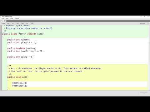 Basic Movement - Greenfoot Platformer