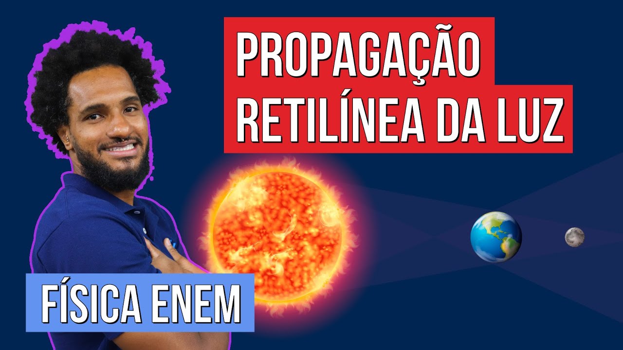 PROPAGAÇÃO RETILÍNEA DA LUZ: Princípios e Características | Resumo de Física para o Enem
