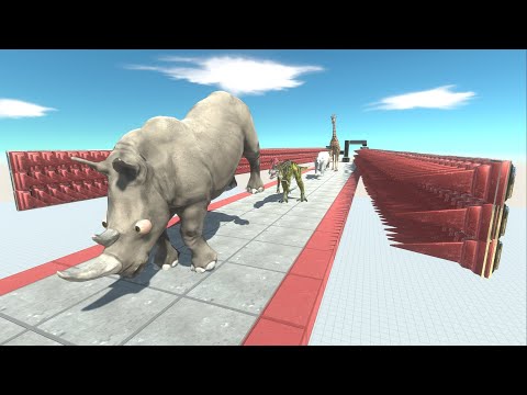 Big Hammers in a Challenging Path for each Animal - Animal Revolt Battle Simulator