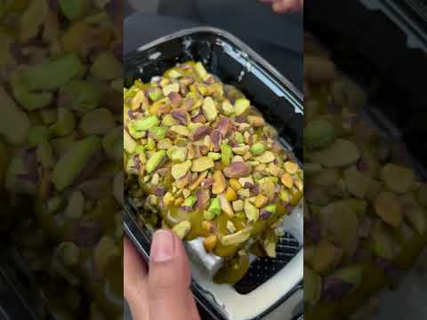 Tried viral desert | Qastuta | B laban | #desert #sharjah #trending #foodie #asmr #cake #chocolate