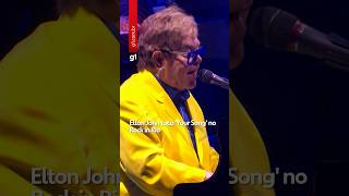 Elton John canta 'Your Song' no Rock in Rio #g1norockinrio