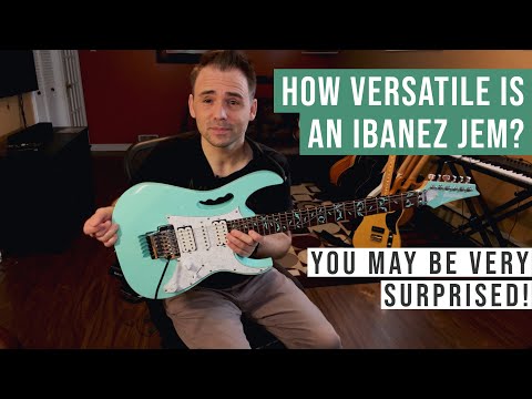 How versatile is an Ibanez Jem? | Ibanez Jem 70VSFG | Dimarzio Evolution
