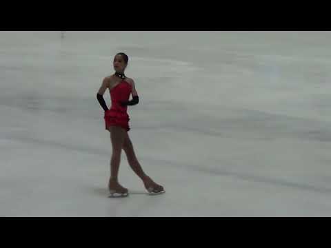 Mikaela Fuscher's short programme at South African Figure Skating Championships
